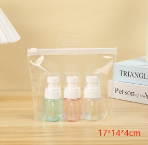 Transparent storage bag-17 * 14 *4cm-1 piece