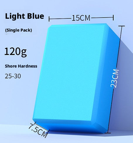 Yoga Brick-120g-Light Blue-PE-1 piece
