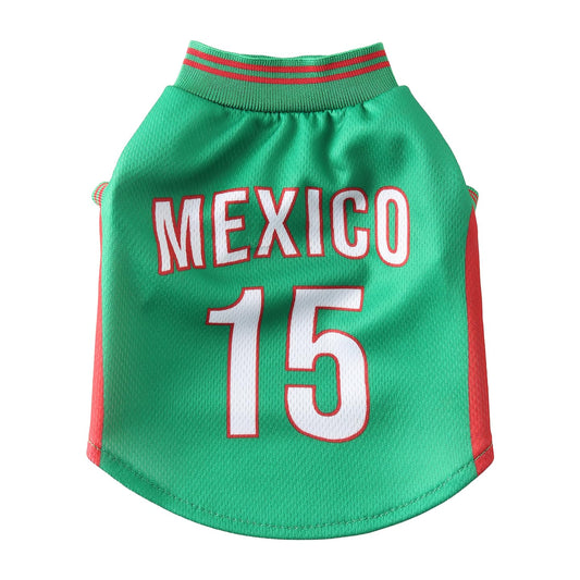 Maillot de Foot pour Chien - Mesh Respirant Été