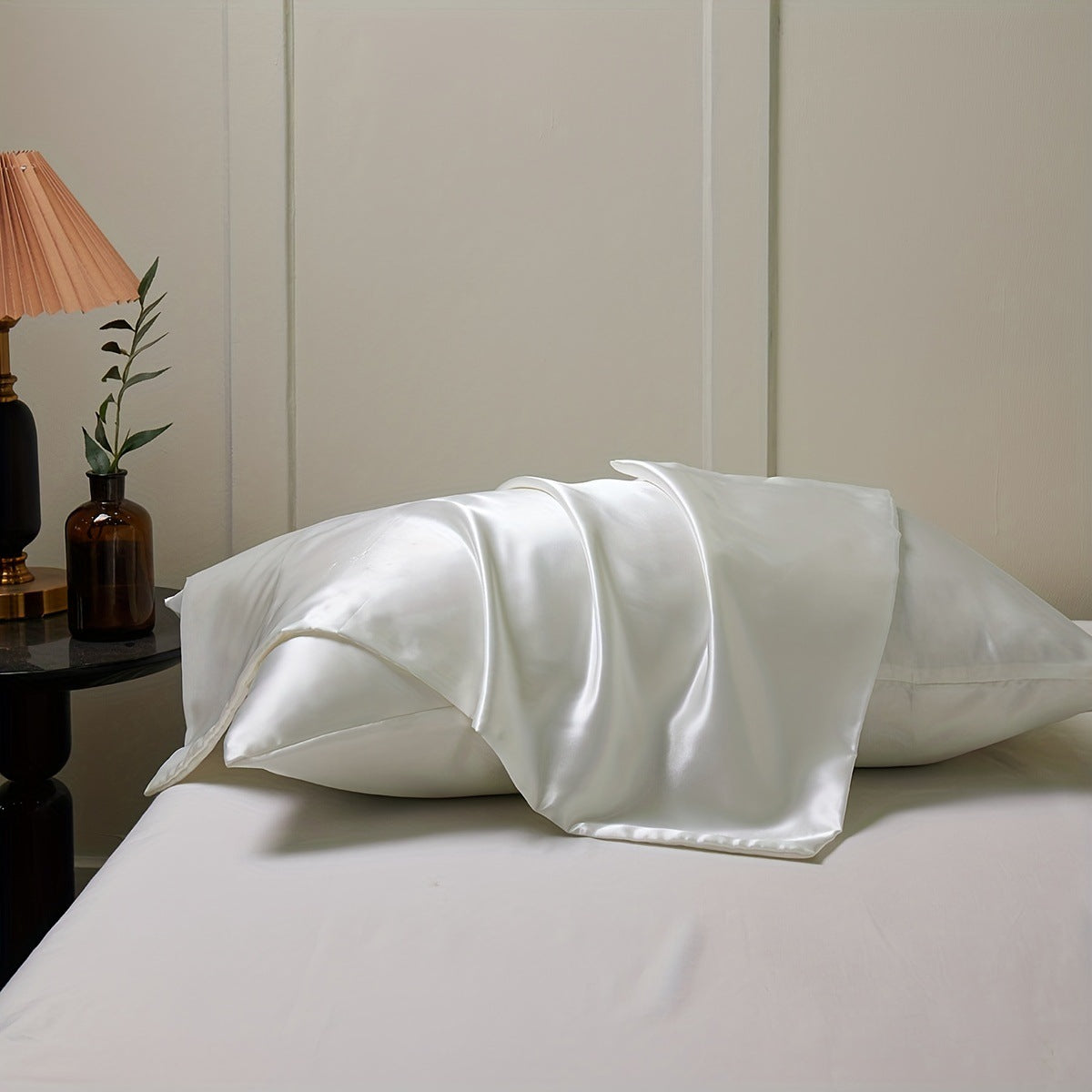 Satin Cloth Solid Color Pillowcase