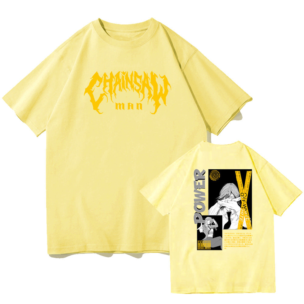 Chainsaw Man short sleeved shirt