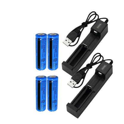 Chargeur USB Batteries Li-ion 18650 3000mAh