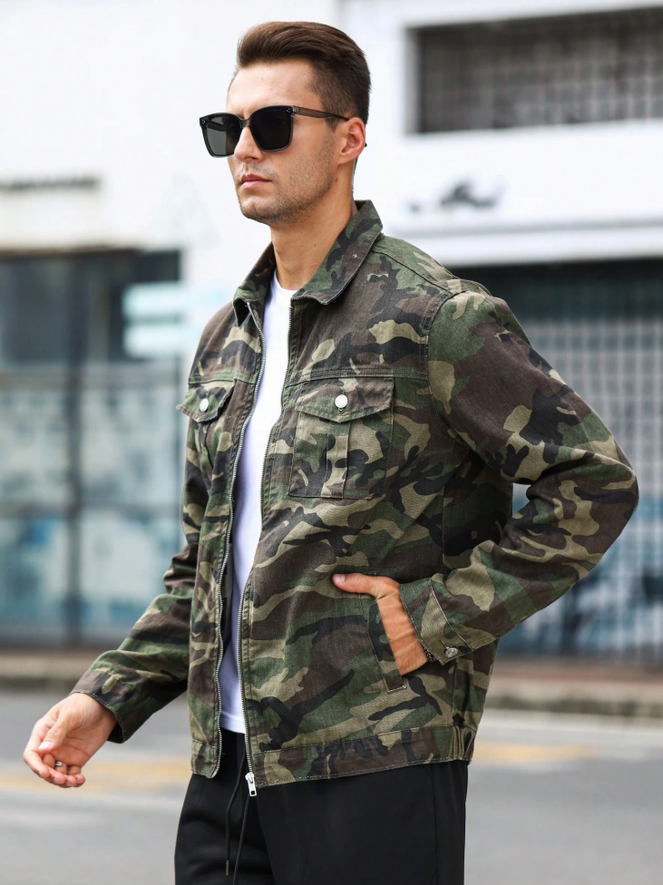 Veste en Jean Ajustée Homme - Coupe Slim