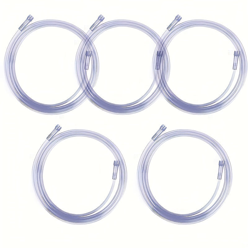 Adult Soft Nasal Oxygen Cannula Kit (Set of 3) - 7-Foot Oxygen Tubing, Including 6 Nasal Cannulas And 6 Tubes, Portable Oxygen Supply, Medical-Grade Oxygen, Home Healthcare, Compact Design, Reliable Performance, Oxygen Cylind