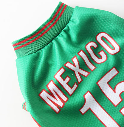 Maillot de Foot pour Chien - Mesh Respirant Été