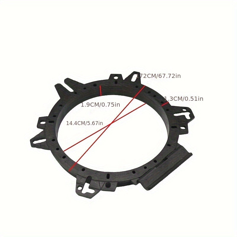 Adaptateurs de Montage Haut-parleur 6.5" OEM (Lot de 2)