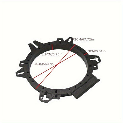 Adaptateurs de Montage Haut-parleur 6.5" OEM (Lot de 2)