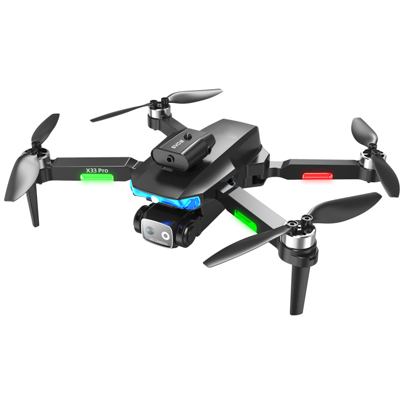 LF635 Dual Camera Dual Electric Drone - - black