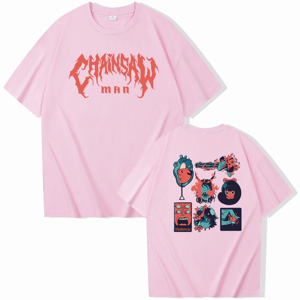 Chainsaw Man Short sleeved Women's