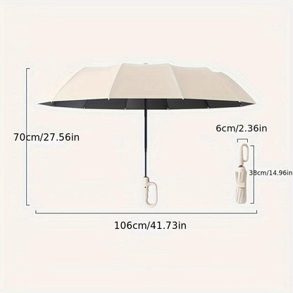 Parapluie de Voyage Pliable Automatique - Coupe-vent