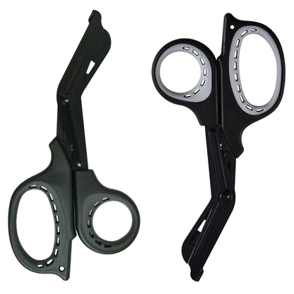 2pcs Heavy Duty Medical Scissors, Portable, Compact, Durable - 8" Stainless Steel Trauma Shear with Ergonomic Soft-Grip Handle And Non-Stick Blades for EMT, Doctors, Nurses, Household, Family, Outdoor, DIY