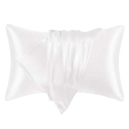 Satin Pillowcase Two - piece Set Washed Real Silk Pillowcase