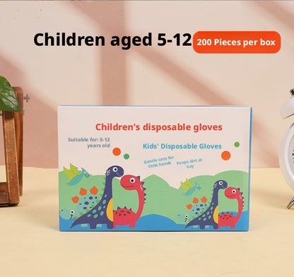 Children's disposable gloves - suitable for children - flip bag - 200 pieces
