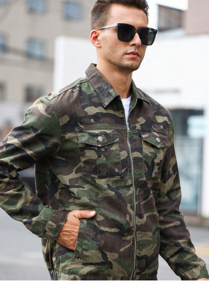 Veste en Jean Ajustée Homme - Coupe Slim