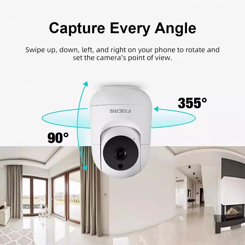 Indoor WiFi Security Camera For Baby Monitoring