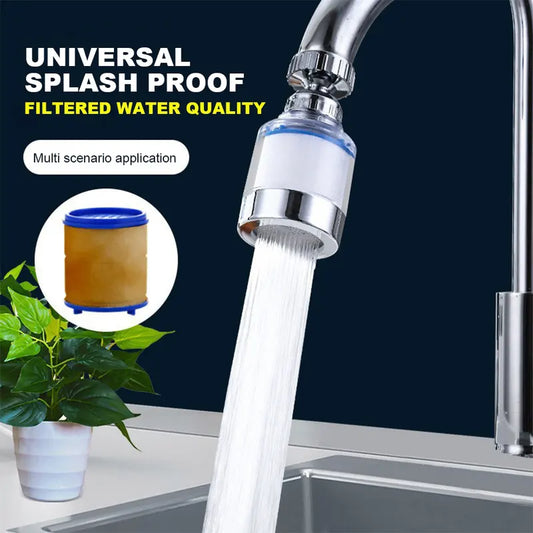 2Set Faucet Water Filter Element Remove Chlorine Heavy Metals Filtered Showers Head Bath Filtration Purifier Soften Hard Water