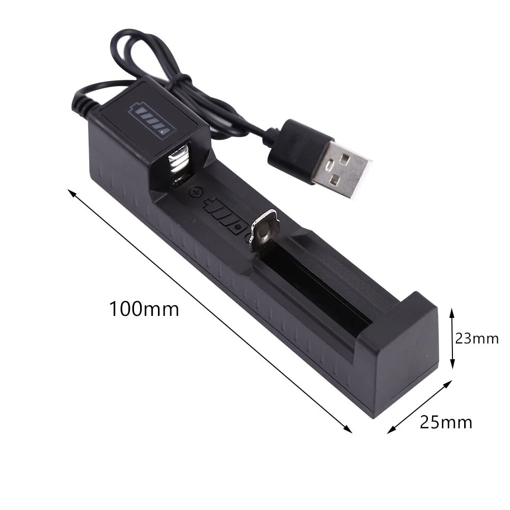 Chargeur USB Batteries Li-ion 18650 3000mAh