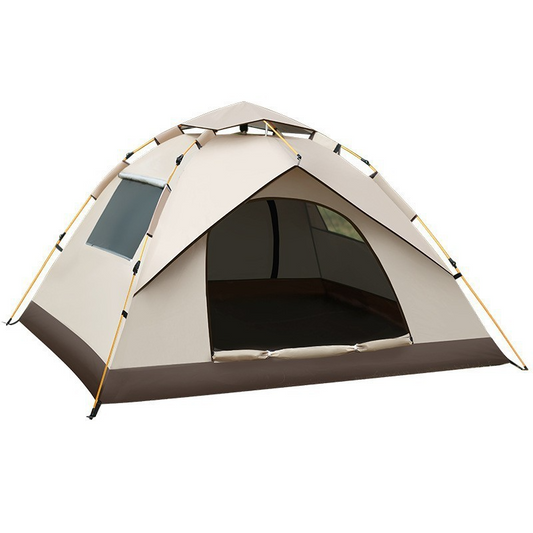 Ensemble complet de tente de camping pliante portable, abri solaire à montage instantané