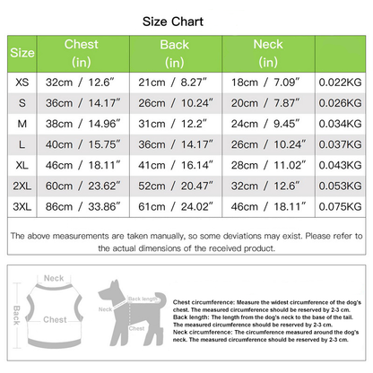 Maillot de Foot pour Chien - Mesh Respirant Été