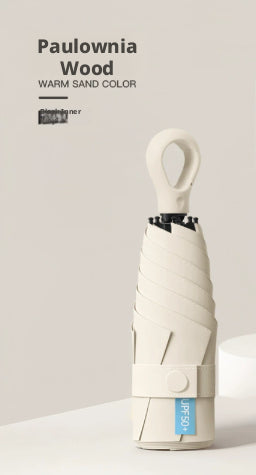 Capsule umbrella-Spring ring deduction-Wutong rice-1 piece