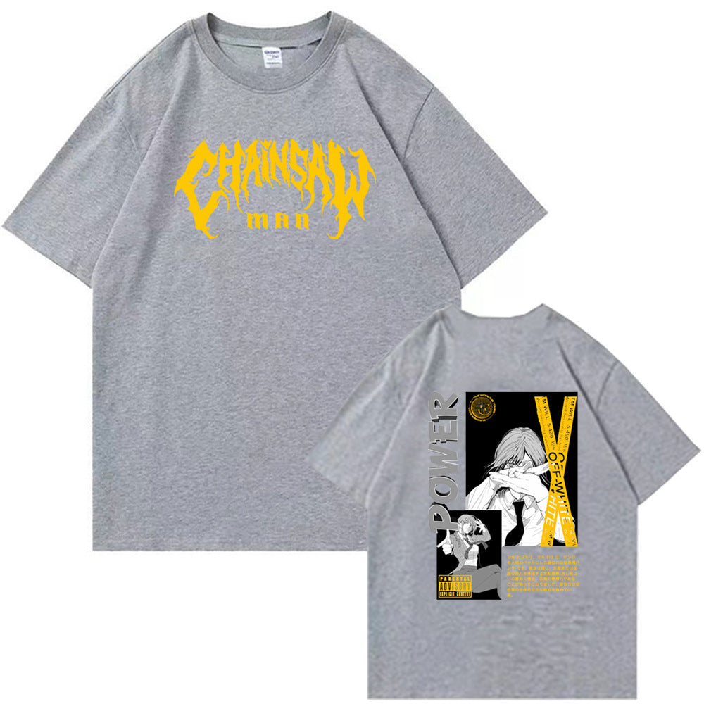 Chainsaw Man short sleeved shirt