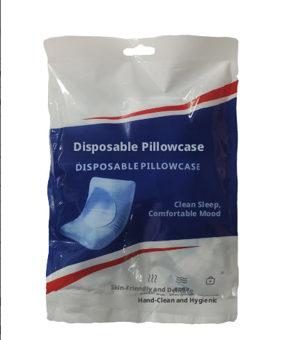 Pillowcase - Non - woven fabric - random printing - 2 pieces - 1 bag