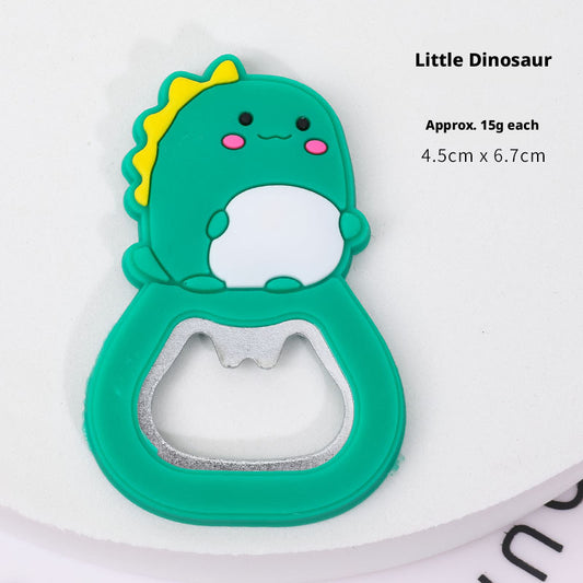 Magnetic sticker bottle opener-Little Dinosaur-1