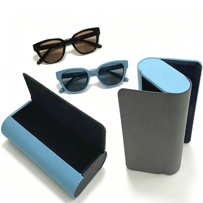 Dual Glasses Case 2-in-1  Double Eyeglasses Case For Women & Men