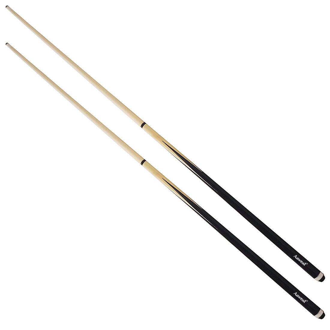 POOL CUES SNOOKER BILLIARD Sticks Cues 12oz 2 Piece 57in  WOODEN