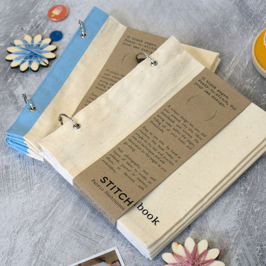 Blank Fabric Painting Sketchbook Props