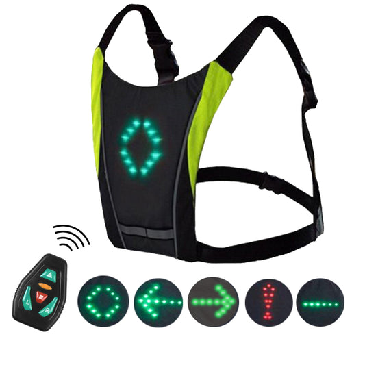 LED Sports Vests For Outdoor Running And Cycling,Featuring Active Lllumination For Visibility At Night.Lightweight, Fitted, And Breathable Design Suitablefor Various Activities Like Skateboarding