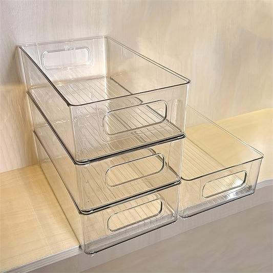 Clear acrylic desktop storage box