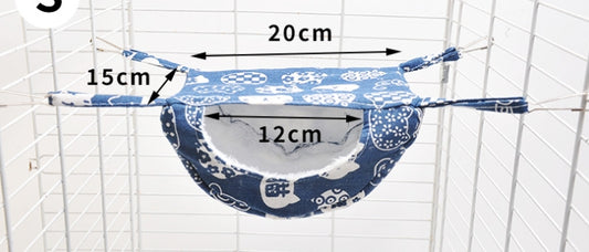 Double-layer canvas hanging nest-lucky cat-1 piece