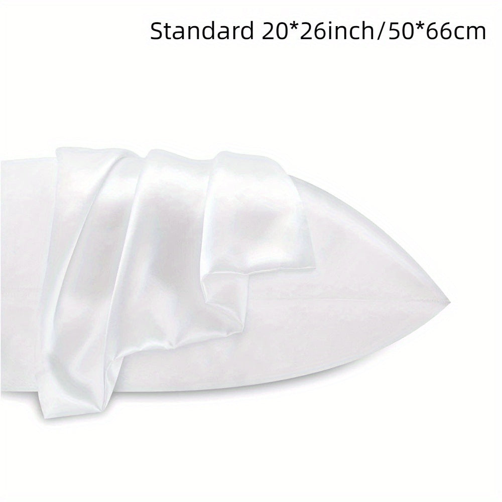 Satin Cloth Solid Color Pillowcase