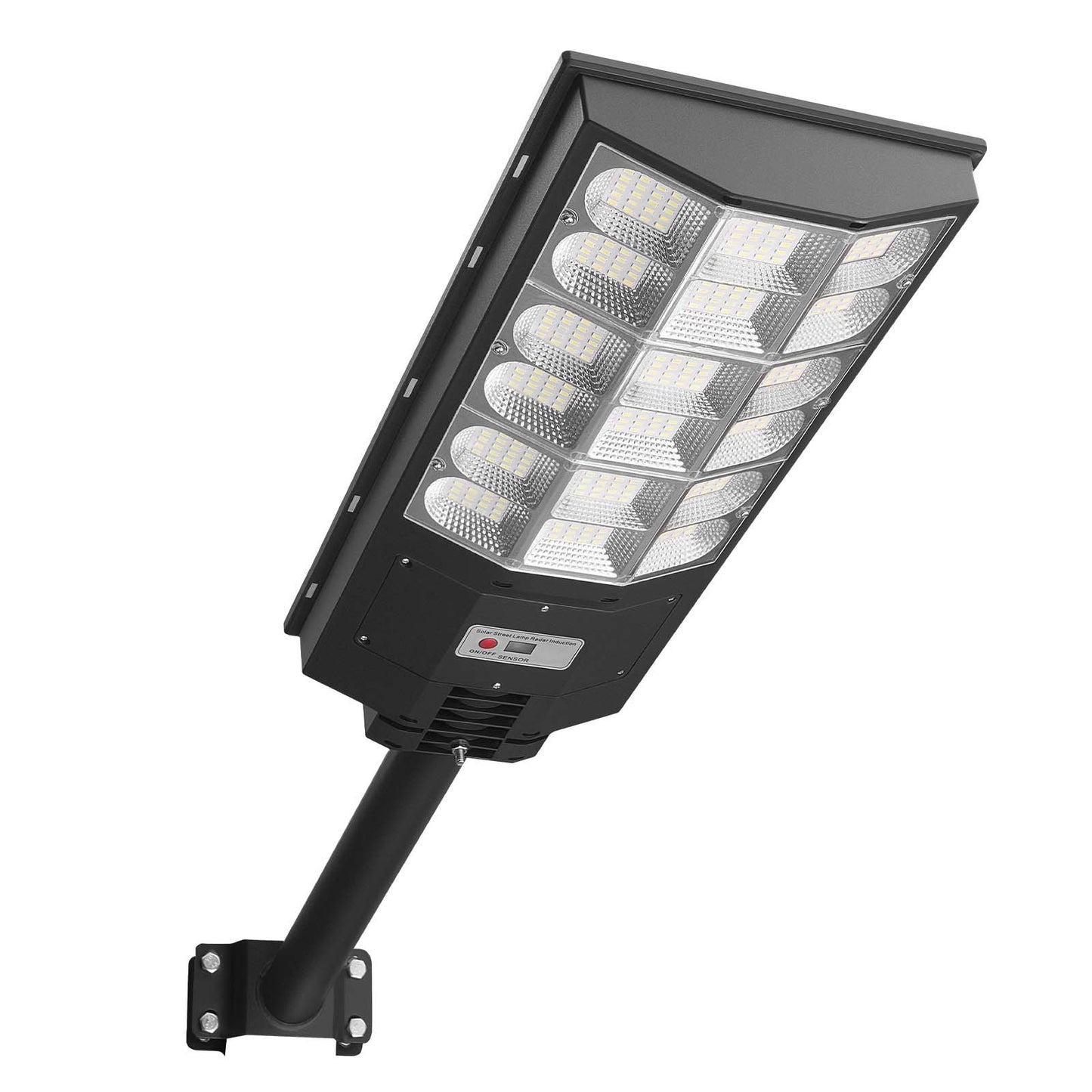 12000W Solar Street Light Outdoor, 900000LM, Commercial Parking Lot Light Dusk To Dawn, LED Flood Security Lamp With Motion Sensor, IP65 Waterproof Wide Angle Outdoor Lighting, For Driveway Yard