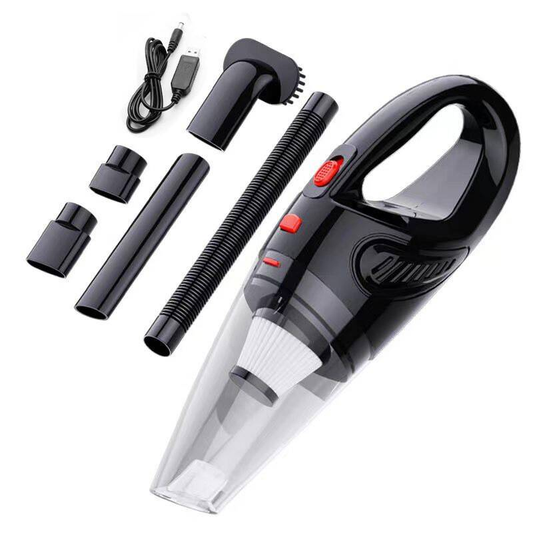 Mini Handheld Vacuum Cleaner, Wireless Car Vacuum Cleaner, Brushless Lightweight Blower & Air Duster With LED Light Design Wet Dry Use, Powerful Mutilfunctional Vacuum Cleaner For Car, Home, Kitchen,