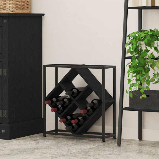 Wine Rack Oak Look 51 x 18 x 52.5