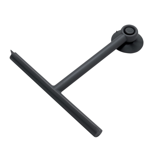 Sapho Bathroom Accessories Gedy - Shower Squeegee Gummy, Matte Black 264114