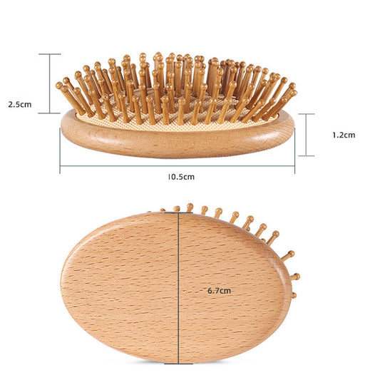 Air Cushion Comb With Brush Scalp Massage Anti-Static No Hair Air Cushion Comb