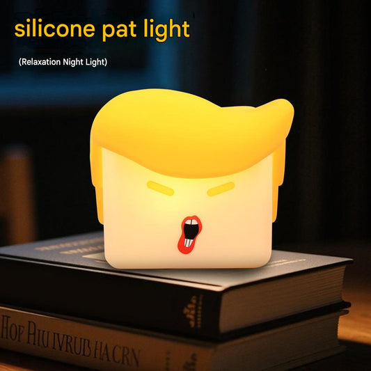 Veilleuse canard en silicone rechargeable USB, lampe d'ambiance de chevet