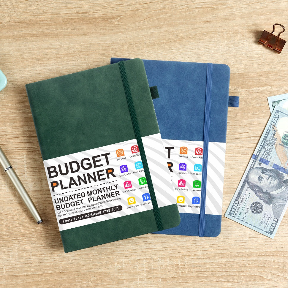 A May Plan English Budget Notebook Financial Ledger