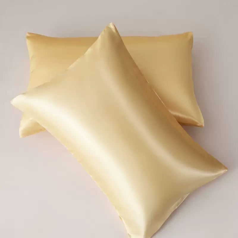 Satin Cloth Solid Color Pillowcase