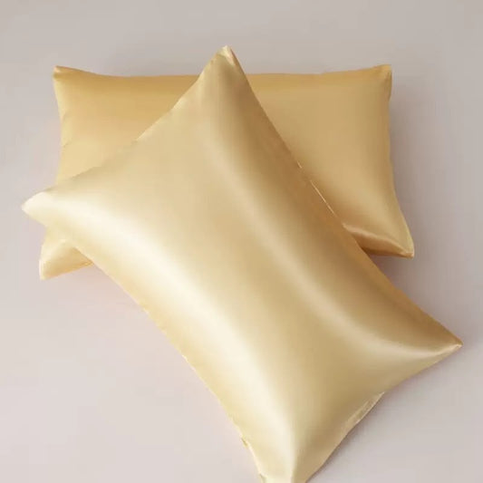 Satin Cloth Solid Color Pillowcase