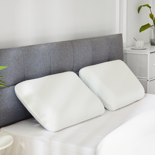 Memory Foam Pillow, Detachable Washable Pillowcase, Odorless, Ergonomic Pillow