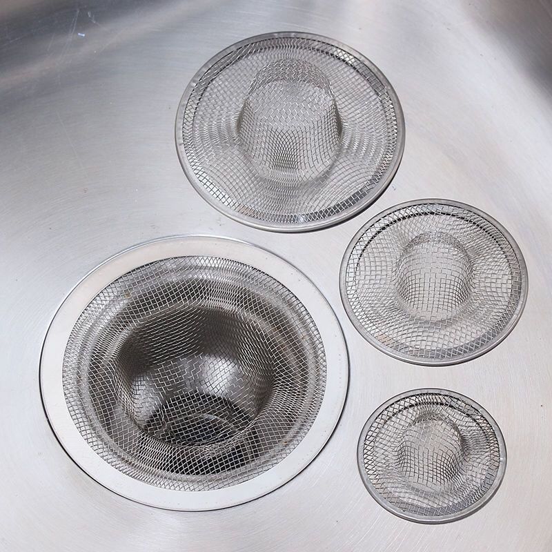 Stainless steel vegetable pool filter net leakage-outer diameter 5.4cm-1 piece