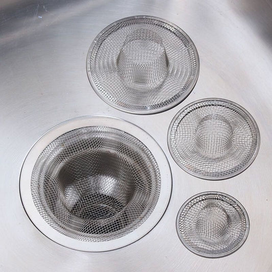 Stainless steel vegetable pool filter net leakage-outer diameter 5.4cm-1 piece
