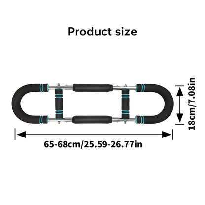 Adjustable Spring Twister Arm Exerciser: Strengthen forearms, triceps & chest. Portable home fitness gear.