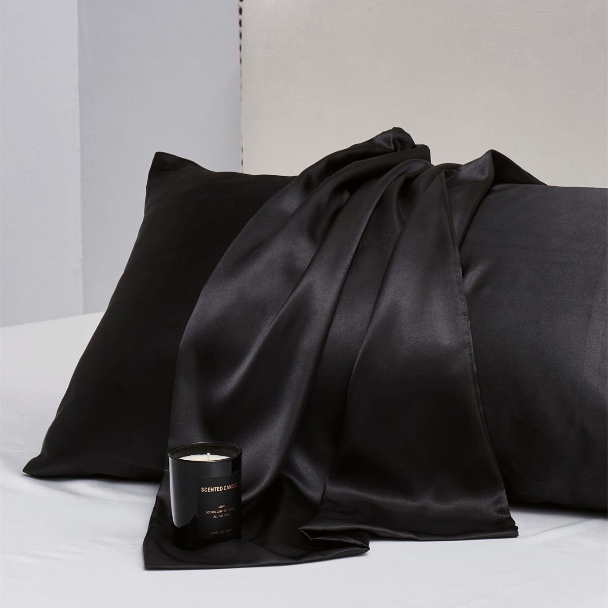 Satin Cloth Solid Color Pillowcase