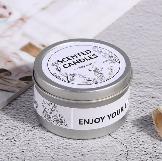 Aromatherapy Fragrant Candle-Blue Wind Chimes-Soybean Mixed Wax-1 piece