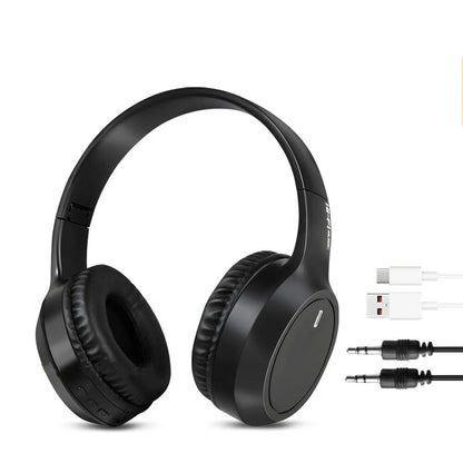 Casque Audio Bluetooth Sans Fil Rechargeable avec Micro